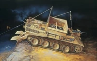 0285  техника и вооружение  Sd. Kfz.179 Bergepanther  (1:35) 2000002092551