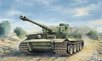0286  техника и вооружение  Pz.VI AUSF. E/H1 TIGER I  (1:35) 2000002112969