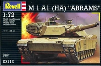 03112  техника и вооружение  Abrams M1A1  (1:72) 4009803031125