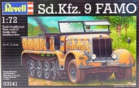 03141  техника и вооружение  Бронетранспортер Sd.Kfz.9 Famo (1:72) 4009803031415