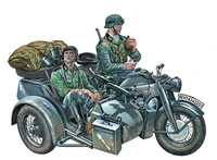 0317  техника и вооружение  ZUNDAPP KS750 WITH SIDECAR  (1:35) 8001283003179