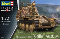 03315  техника и вооружение  Sturmpanzer 38(t) Grille Ausf.M  (1:72) 4009803033150