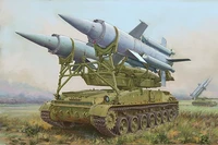07178  техника и вооружение  Soviet 2K11A TEL w/9M8M Missile "Krug-a"(SA-4 Ganef)  (1:72) 9580208071787