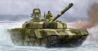 09507  техника и вооружение  Russian Танк-72B2 MBT (Rogatka)  (1:35) 9580208095073