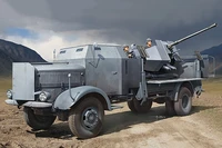 09593  техника и вооружение  L4500A with 3.7cm Flak 37  (1:35) 9580208095936