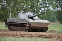 09599  техника и вооружение  2S25 Sprut-SD Amphibious Light Tank  (1:35) 9580208095998