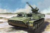 09618  техника и вооружение  MT-LB with zu-23-2  (1:35) 9580208096186