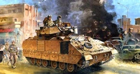 13205  техника и вооружение  M2A2 BRADLEY "IRAQ 2003"  (1:35) 603550132056