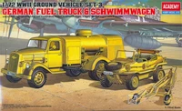 13401  техника и вооружение  German Fuel Truck &amp; Schwimmwagen  (1:72) 603550134012