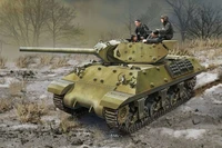 13521  техника и вооружение  USSR M10 "Lend-Lease" with 5 figures  (1:35) 2000002063766