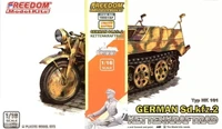 16001SP  техника и вооружение  WWII German Sd.Kfz. 2 Kettenkraftrad &amp; German Ketten Driver  (1:16) 4580702130817