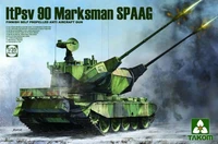 2043  техника и вооружение  ЗСУ  ItPsv 90 Marksman SPAAG  (1:35) 4897051420859