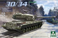 2065  техника и вооружение  30/34 U. S. Heavy Tank  (1:35) 4897051420781