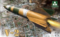 2075  техника и вооружение  V-2 german single stage ballistic missile (1:35) 4897051420750
