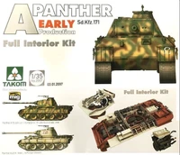 2097  техника и вооружение  Panther Ausf. A early prod. (full interior)  (1:35) 4897051421139