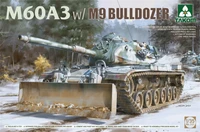 2137  техника и вооружение  M60A3 w/M9 Bulldozer  (1:35) 4897051421818