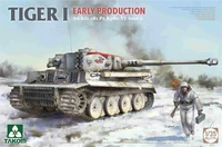2196  техника и вооружение  Sd.Kfz.181 Pz.Kpfw.VI Ausf.E Tiger I Early Production  (1:35) 4897051423409