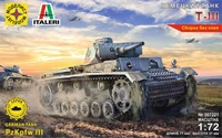 307221  техника и вооружение  Немецкий танк Т-III  (1:72) 4607061768090