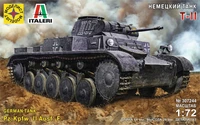 307244  техника и вооружение  Немецкий танк Т-II  (1:72) 4607061768670