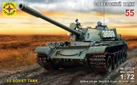 307279  техника и вооружение  Советский танк-55  (1:72) 4610083990844