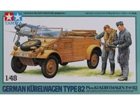 32501  техника и вооружение  Kubelwagen type 82 (+ 2 фигуры)  (1:48) 2000000077055