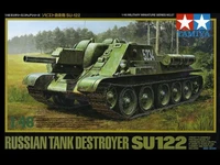 32527  техника и вооружение  САУ Russian Tank Destroyer S-122  (1:48) 4950344325276