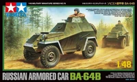 32576  техника и вооружение  Бронеавтомобиль  Soviet Armored Car BA-64B  (1:48) 4950344325764