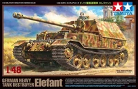 32589  техника и вооружение  German Heavy Tank Destroyer Elefant  (1:48) 4950344325894
