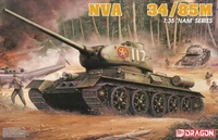 3318  техника и вооружение  NVA Танк-34/85M (1:35) 89195833181