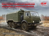 35002  техника и вооружение  6-колесный армейский автомобиль с закрытым кузовом  (1:35) 2000000230986