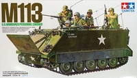 35040  техника и вооружение  БТР  U.S.M113 APC с интерьером , 5 фигур. (1:35) 4950344996988