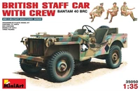 35050  техника и вооружение  BRITISH STAFF CAR WITH CREW  (1:35) 2000002073604