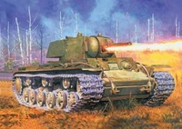 35087  техника и вооружение  КВ-8 (1:35) 4620748780284