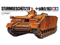 35087  техника и вооружение  САУ Sturmgeschutz IV SdKfz 163  (1:35) 4950344992874