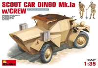 35087  техника и вооружение  SCOUT CAR DINGO Mk.1a w/CREW  (1:35) 2000002106791