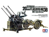 35091  техника и вооружение  German 20mm Flakvierling 38 Mit Sd.Ah.52  (1:35) 4950344992294