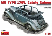 35103  техника и вооружение  MB TYPE 170V. Cabrio Saloon  (1:35) 2000002074823