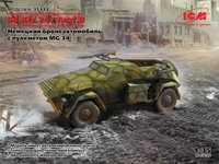 35112  техника и вооружение  Sd.Kfz. 247 Ausf.B with MG34 machine gun  (1:35) 4823044408498