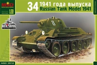 3512  техника и вооружение  Танк-34/76 м1941  (1:35) 2000000045665