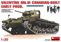 35123  техника и вооружение  VALENTINE Mk. VI CANADIAN – BUILT EARLY PROD.  (1:35) 2000002078647