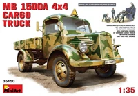 35150  техника и вооружение  MB 1500A 4×4 CARGO TRUCK  (1:35) 2000002081555