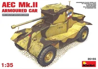35155  техника и вооружение  AEC Mk.II ARMOURED CAR  (1:35) 2000002073550