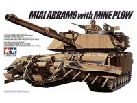 35158  техника и вооружение  M1A1 Abrams w/mine plow(1:35) 4950344996155