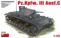 35166  техника и вооружение  Pz.Kpfw.III Ausf.С  (1:35) 2000002058069