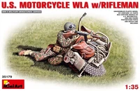 35179  техника и вооружение  U.S. MOTORCYCLE WLA w/RIFLEMAN  (1:35) 2000002062875