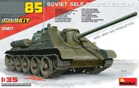 35187  техника и вооружение  САУ 85 Soviet Self-Propelled Gun Mod.1943 Mid Prod INTERIOR KIT (1:35) 4820183310408