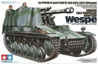 35200  техника и вооружение  САУ Sd.Kfz.124 Wespe (1:35) 4950344992379