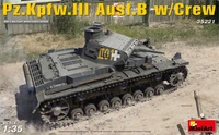 35221  техника и вооружение  Pz.Kpfw.III Ausf.B w/Crew  (1:35) 2000002064633