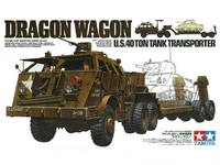35230  техника и вооружение  Dragon Wagon US 40 ton tank transporter (1:35) 2000002111351