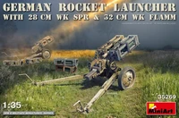 35269  техника и вооружение  GERMAN ROCKET LAUNCHER with 28cm WK Spr &amp; 32cm WK Flamm  (1:35) 2000002063988